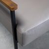 Lago Chair in Light Grey, Close Up