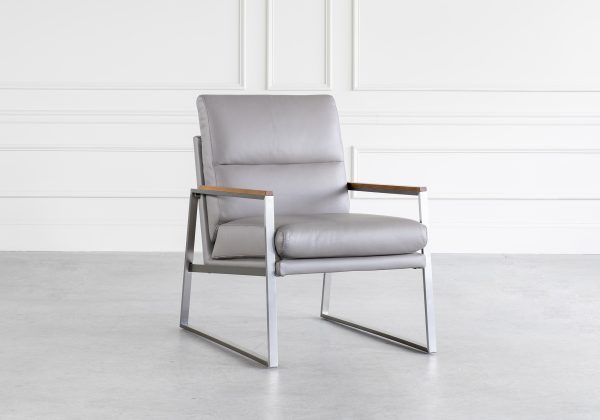 Pike Chair, L.Grey, Angle