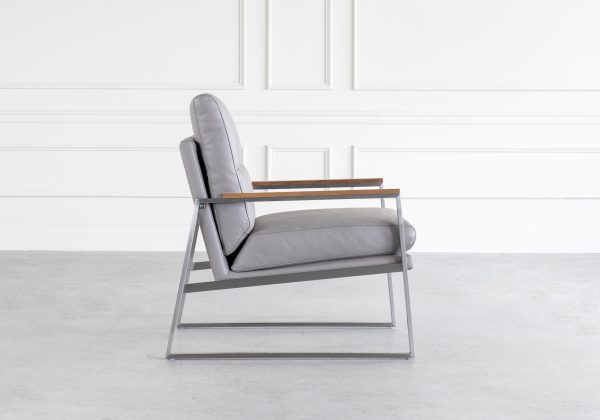 Pike Chair, L.Grey, Side