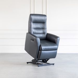 Queen Multi-Function Recliner in Onyx, Angle, Lift Function