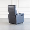 Queen Multi-Function Recliner in Onyx, Back