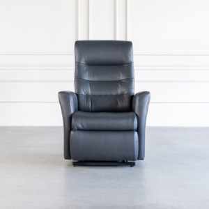 Queen Multi Function Recliner Front Onyx