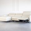 Jacob Sectional in L. Grey, Angle, Recline