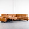 James Sectional in Tan, Angle, Recline, SR
