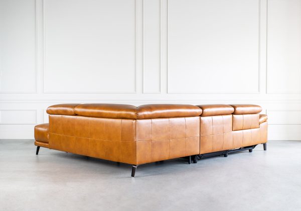 James Sectional in Tan, Back, SR