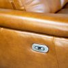 James Sectional in Tan, Close Up, SR