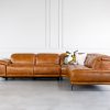 James Sectional in Tan, Pillows, Front, SR