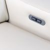 Sofie Loveseat in Light Grey, Close-Up