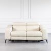 Sofie Loveseat in Light Grey, Front