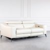 Sofie Sofa in Light Grey, Angle