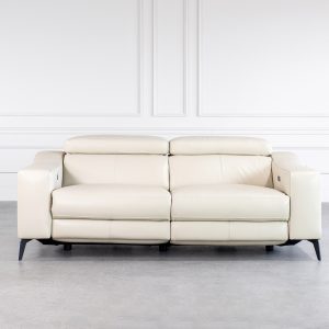 Sofie Sofa in Light Grey, Front
