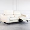 Sofie Sofa in Light Grey, Recline