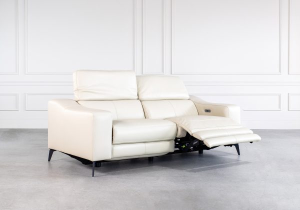 Sofie Sofa in Light Grey, Recline
