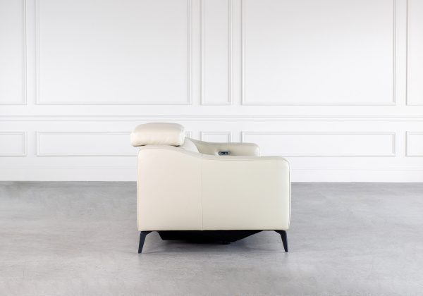 Sofie Sofa in Light Grey, Side