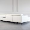 Tatum Sectional in White, Back, SL