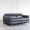 Tatum Sofa in Charcoal, Angle