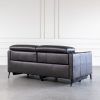 Tatum Sofa in Charcoal, Back