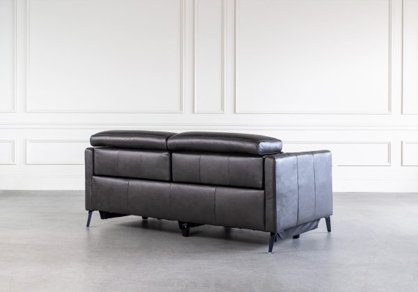 Tatum Sofa in Charcoal, Back