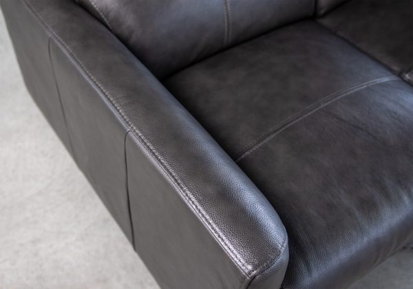 Tatum Sofa in Charcoal, Close Up