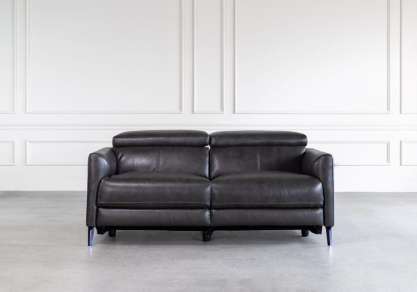 Tatum Sofa in Charcoal, Front