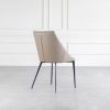 Tori Dining Chair, Taupe, Back