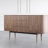 Diego Sideboard in Walnut, Angle