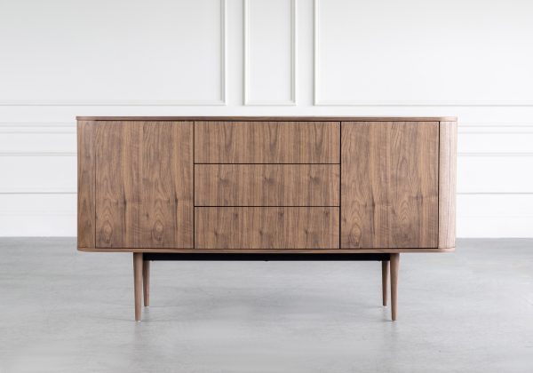 Diego Sideboard in Walnut, Front