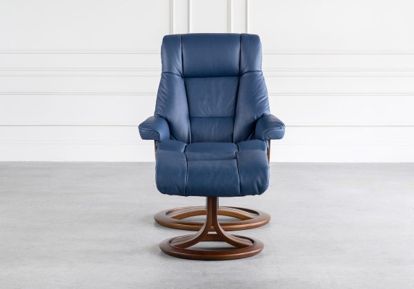 Magic Recliner in Midnight Blue, Front