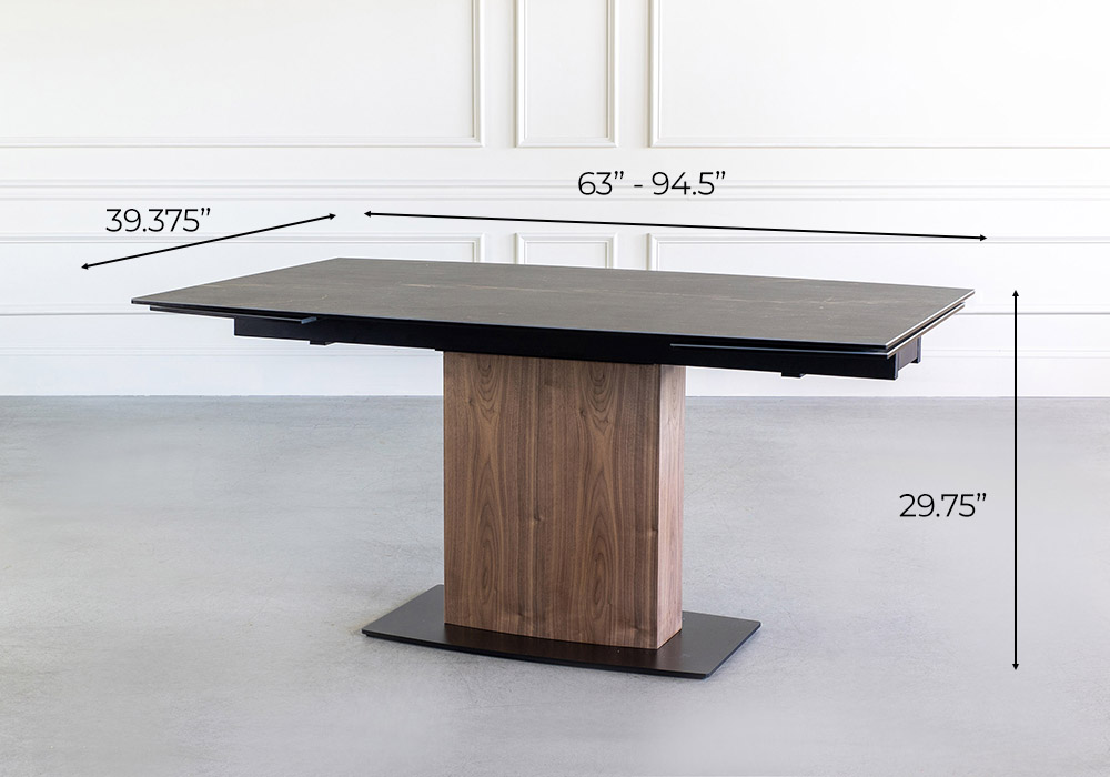 Orca Dining Table Dimensions