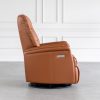 Viking Recliner in Cognac, Side