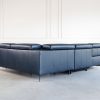 Barclay Sectional in Midnight Blue, Back