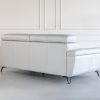 Dawson Sofa in Silver, Back
