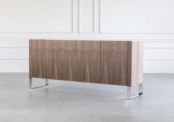 Ellen Buffet in Walnut, Angle