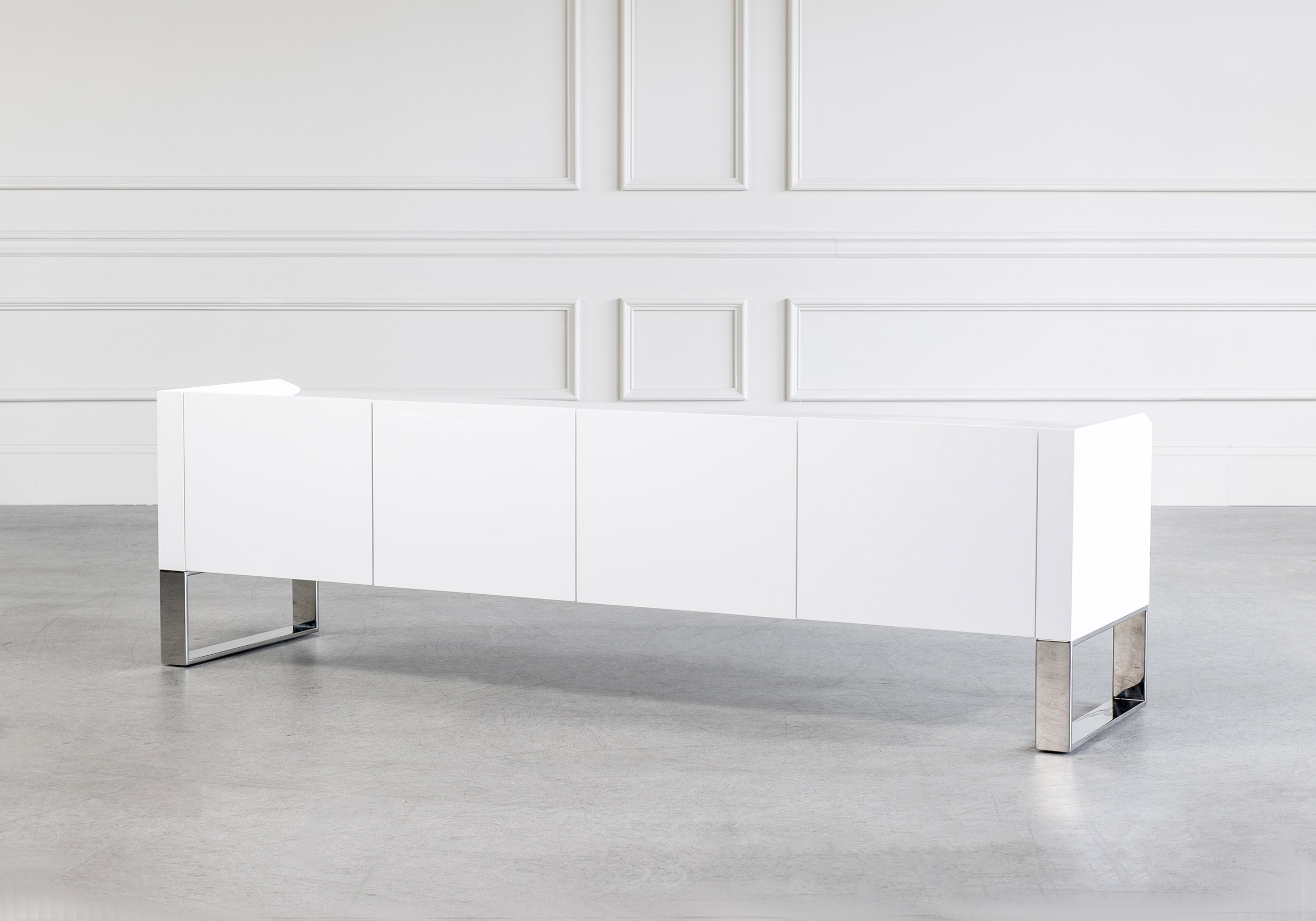Ellen Tv Unit White Angle Ellen Tv Unit White Angle