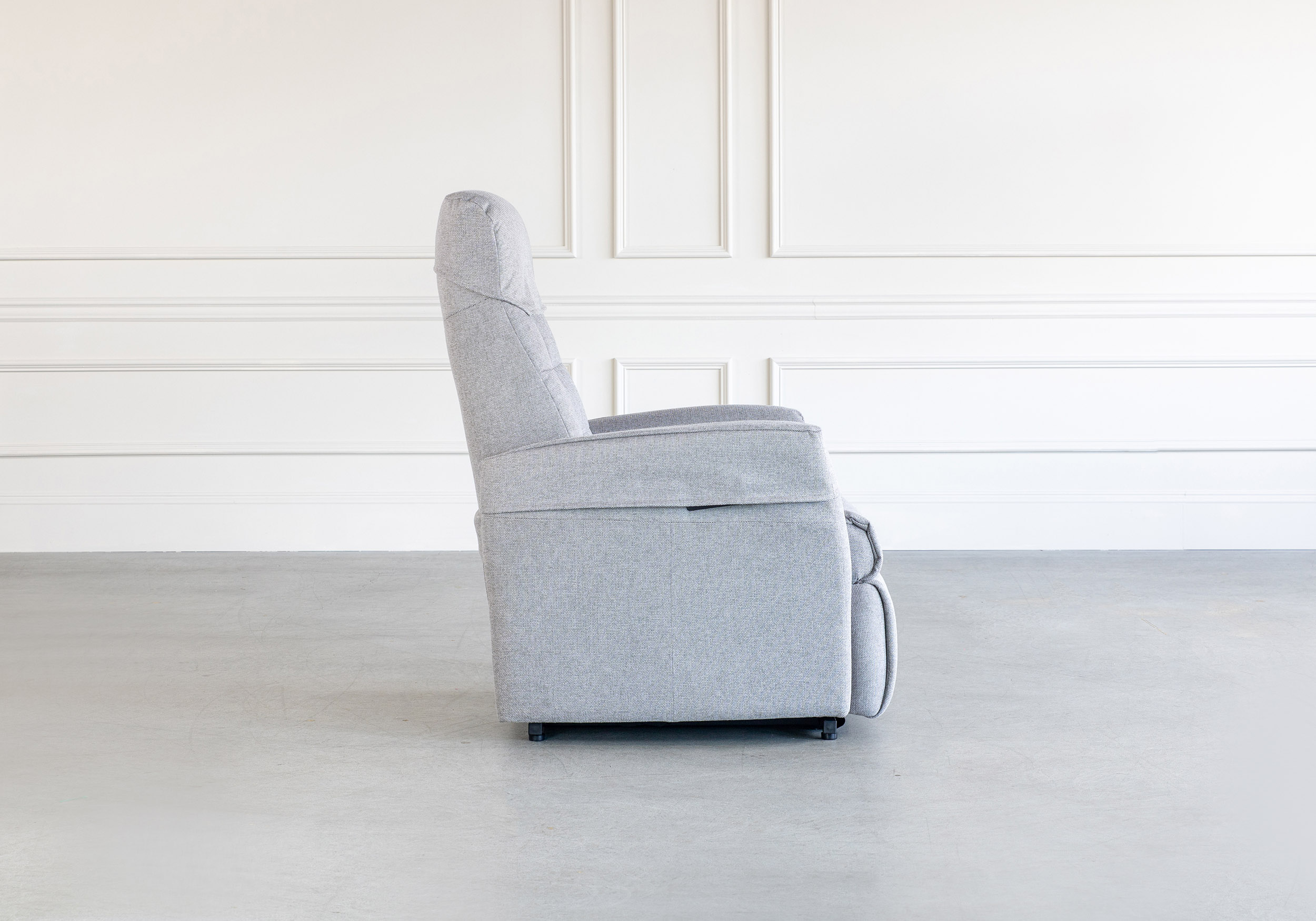 Queen Power Lift Recliner Ultra Nickel Side Queen Power Lift Recliner Ultra Nickel Side