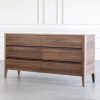 Sonja Double Dresser in Walnut, Angle