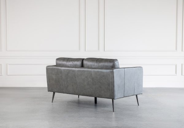 Wayne Loveseat in Grey, Back