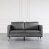 Wayne Loveseat in Grey, Front