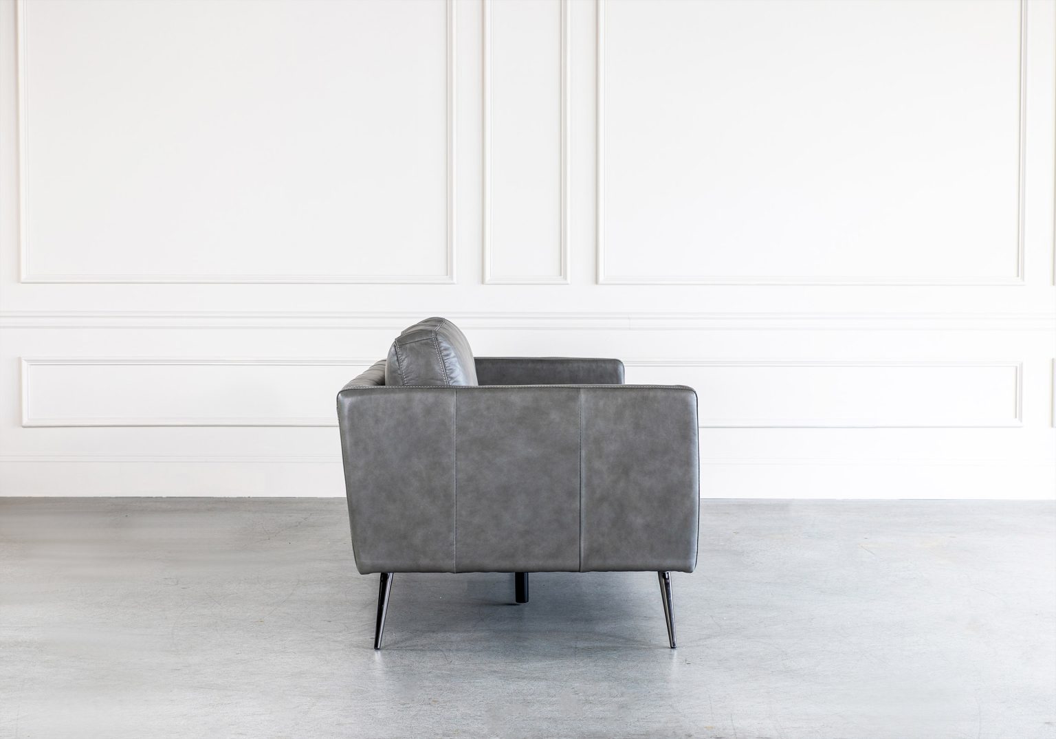 Wayne Loveseat Grey Side