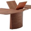 SM116 in Walnut, Angle, Open Leaf 1