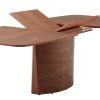 SM116 in Walnut, Angle, Open Leaf 2