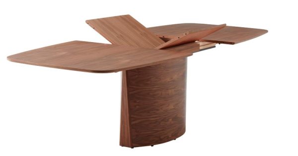 SM116 in Walnut, Angle, Open Leaf 2