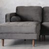 Cooper Sectional in Grey C649, Close Up, SL