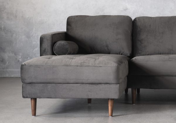Cooper Sectional in Grey C649, Close Up, SL
