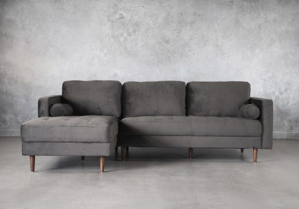 Cooper Sectional in Grey C649, Front, SL