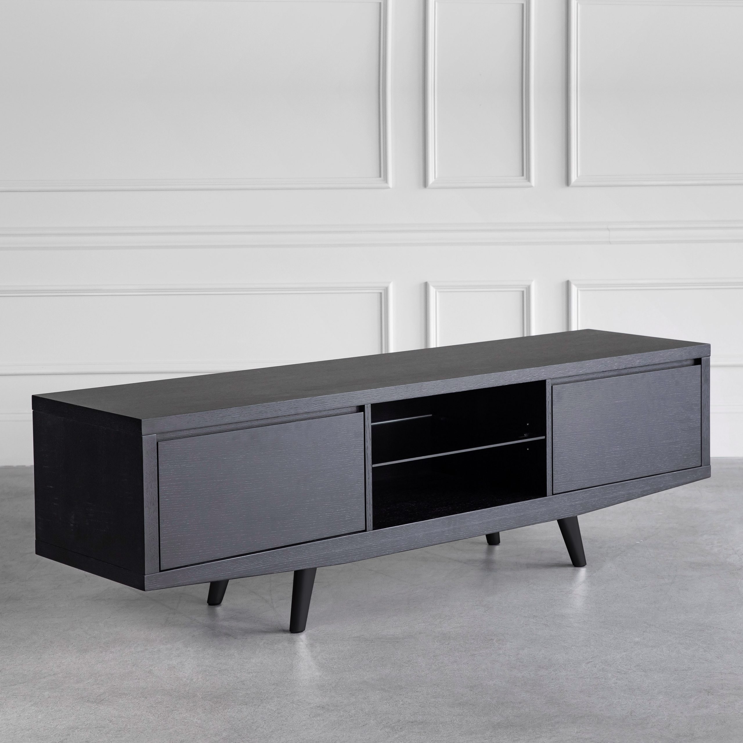 LeonW 71" Wood TV Stand ScanDesigns Furniture