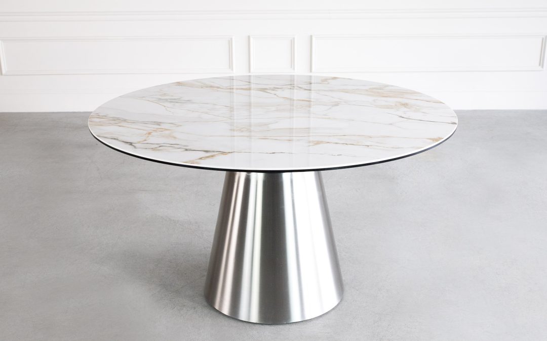 Randy 53″ Round Ceramic Dining Table