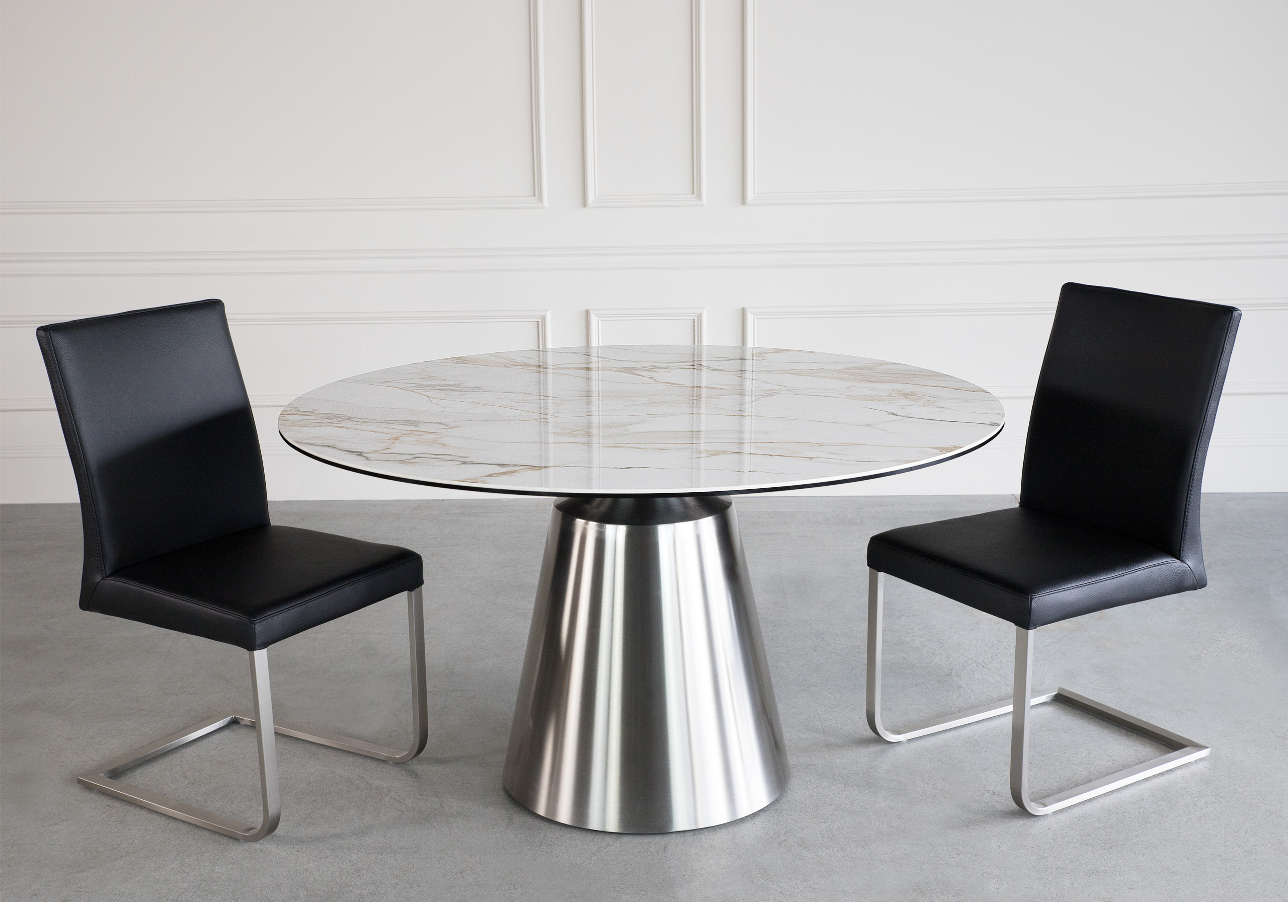 Randy Dining Table White Front