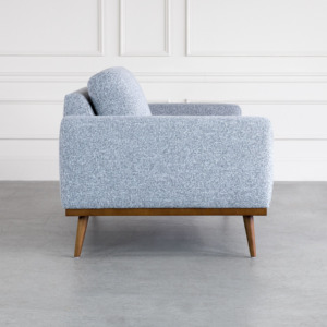Safford Loveseat Grey Side Safford Loveseat Grey Side