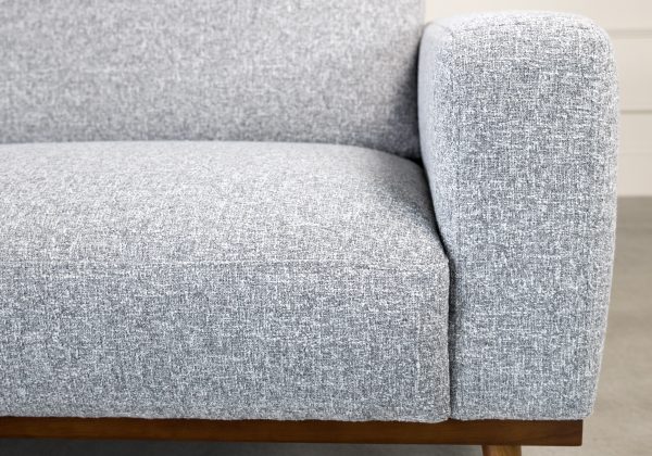 Safford Sofa in Grey, Detail